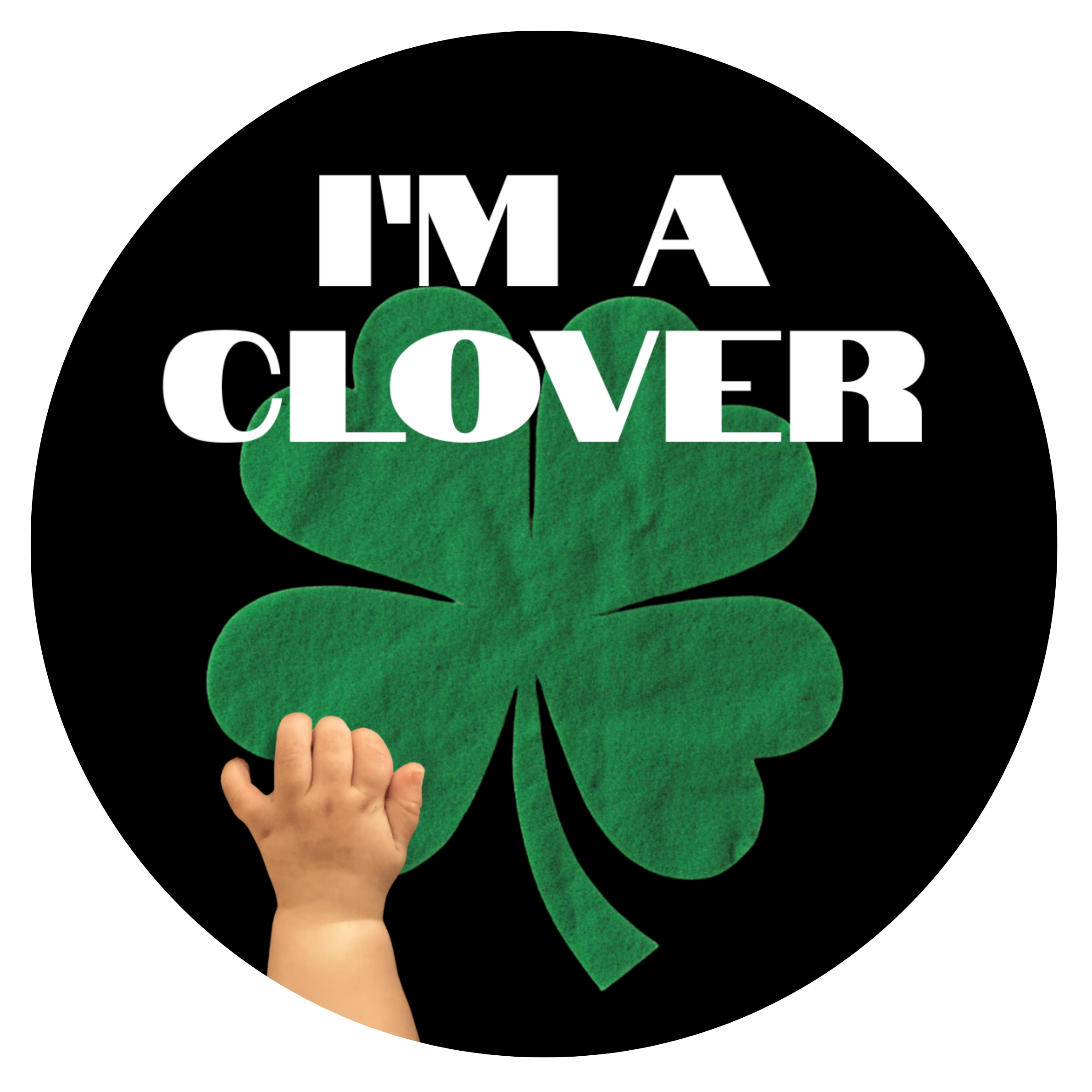 I'm a Clover Sticker