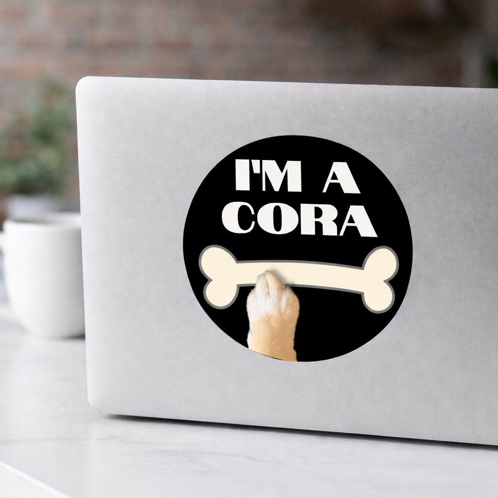 I'm a Cora Sticker
