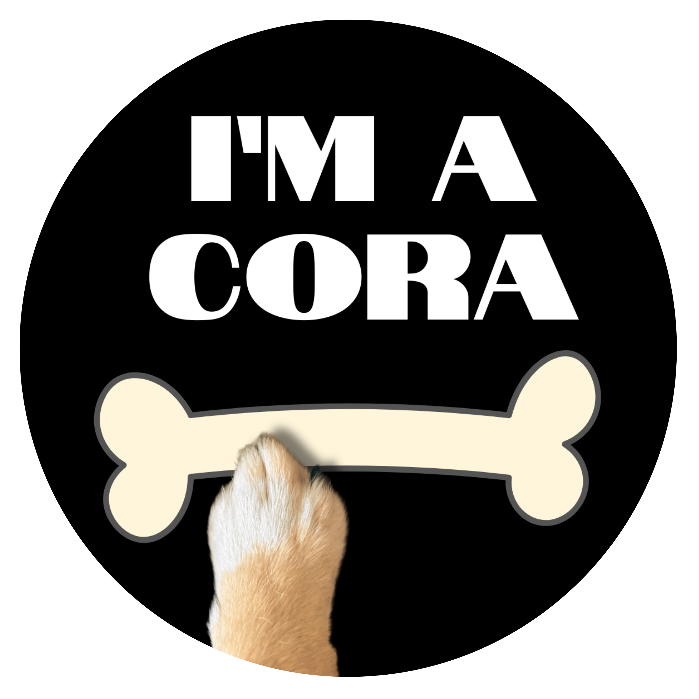 I'm a Cora Sticker